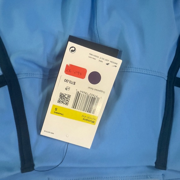 Nike Sky Blue and Black Leggings - Picture 4 of 7